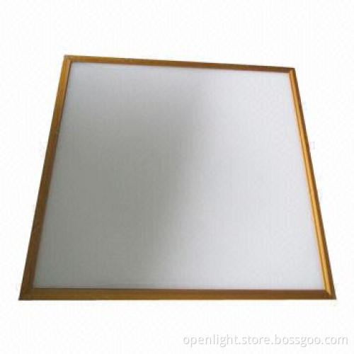 Orange color frame LED panel light, 600 x 600 x 8mm with 50W
